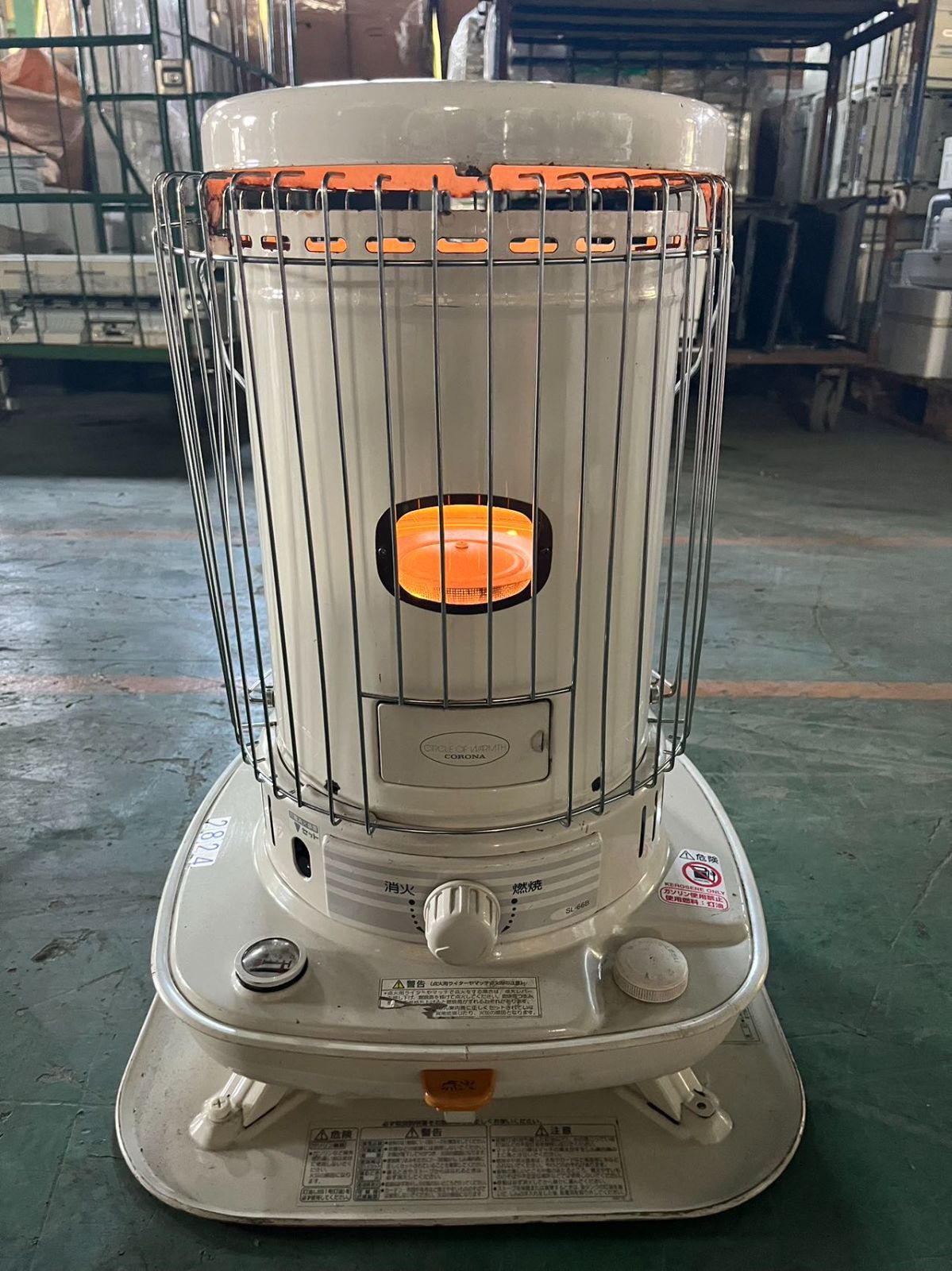 コロナ ダルマストーブ SL‑6619 キャンプにも！ CORONA SL-6619 石油