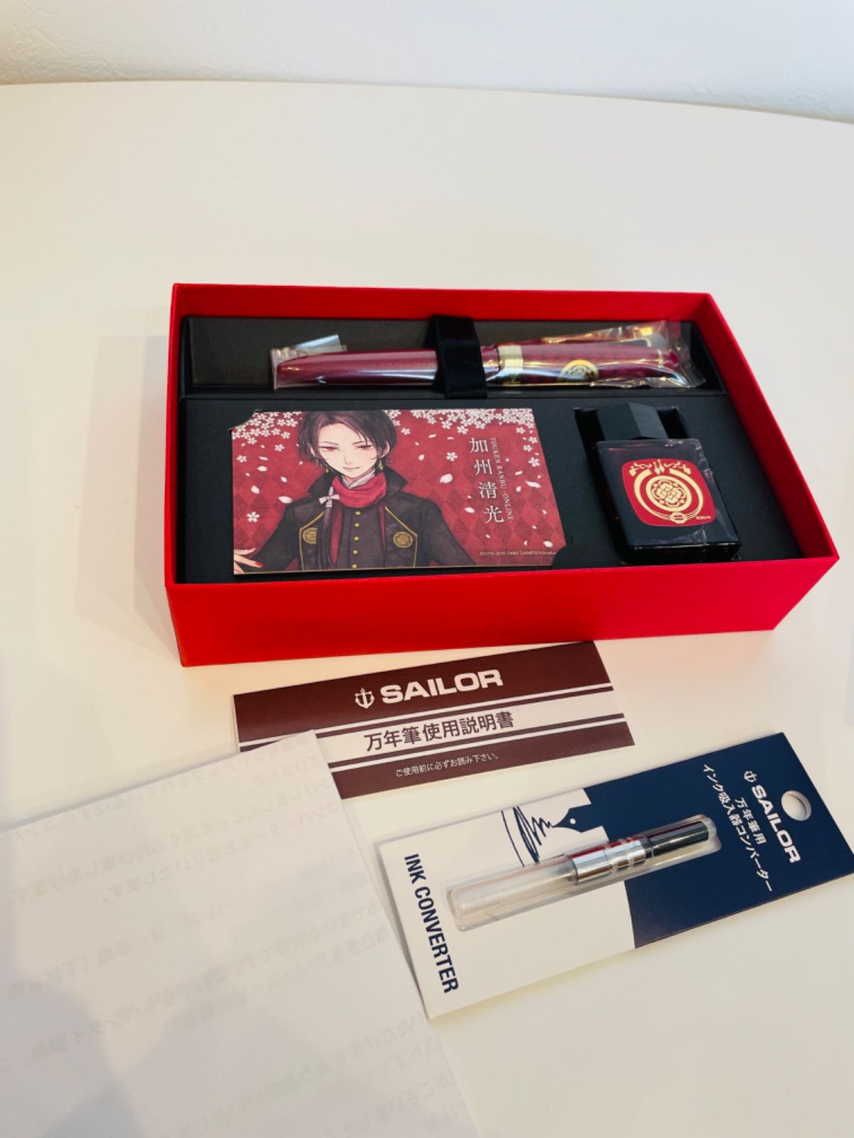 加州清光 万年筆 「刀剣乱舞-ONLINE-」 プレミアムバンダイ限定 - メルカリ
