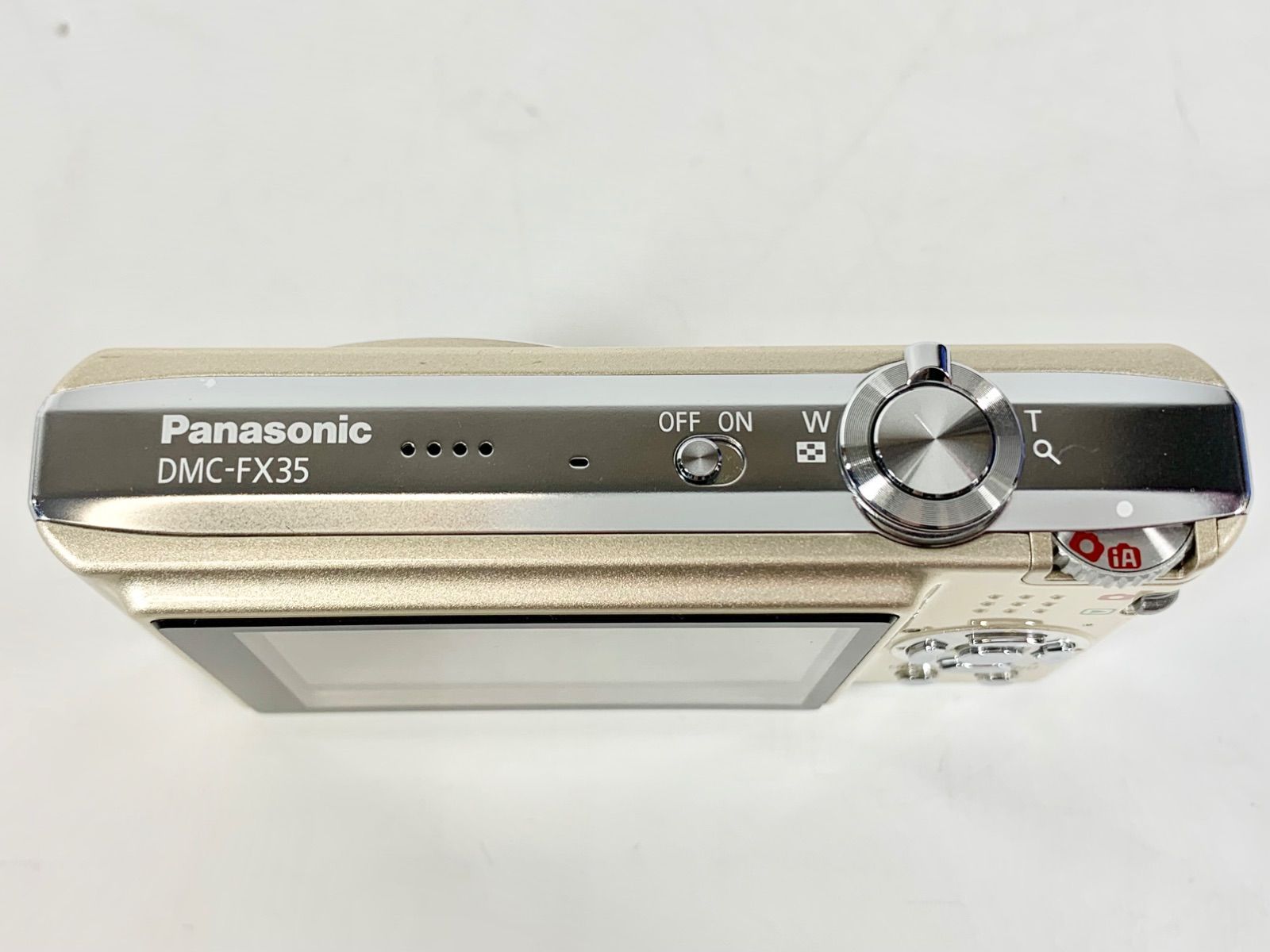 LUMIX DMC-FX35 コンパクトデジタルカメラ ゴールド Panasonic