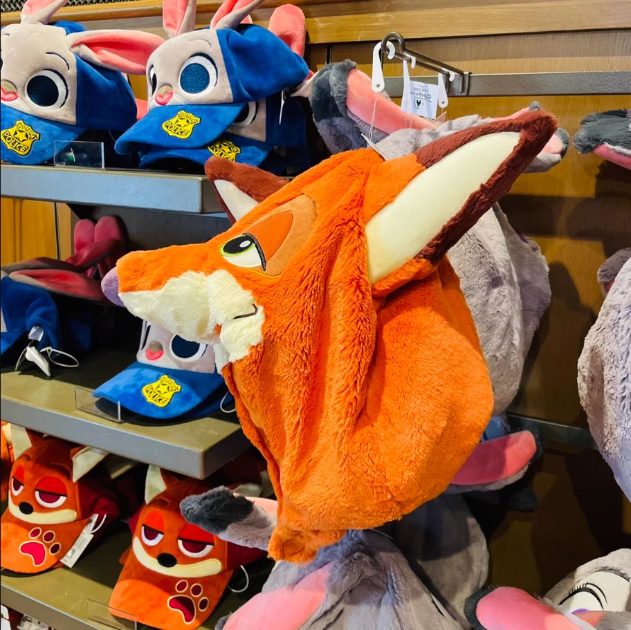 即日発送 ディズニー ズートピア ニック ジュディ ファンキャップ 帽子