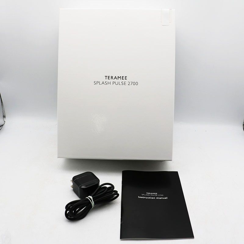 TERAMEE SPLASH PULSE 2700 美容器 数回使用の中古品 TERAMEE SPLASH
