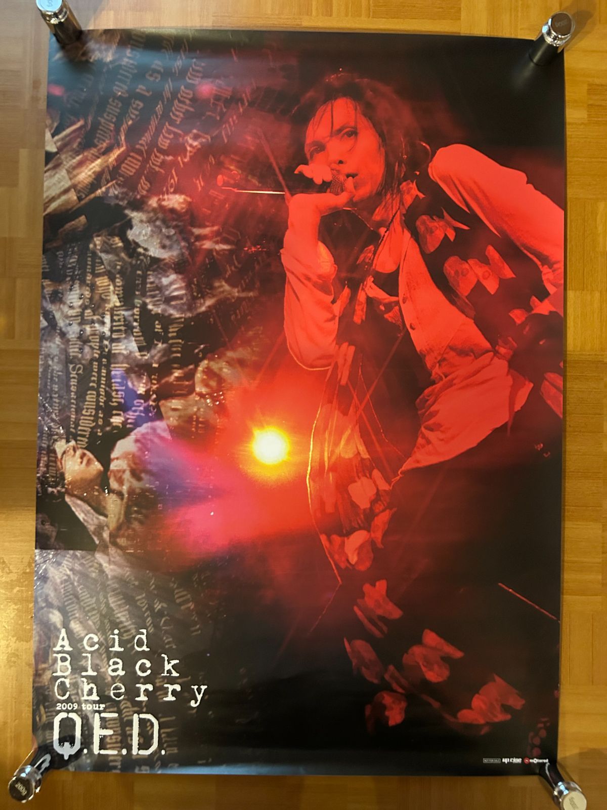 Aci Black Cherry Q.E.D. アルバムポスター その② Aci Black Cherry