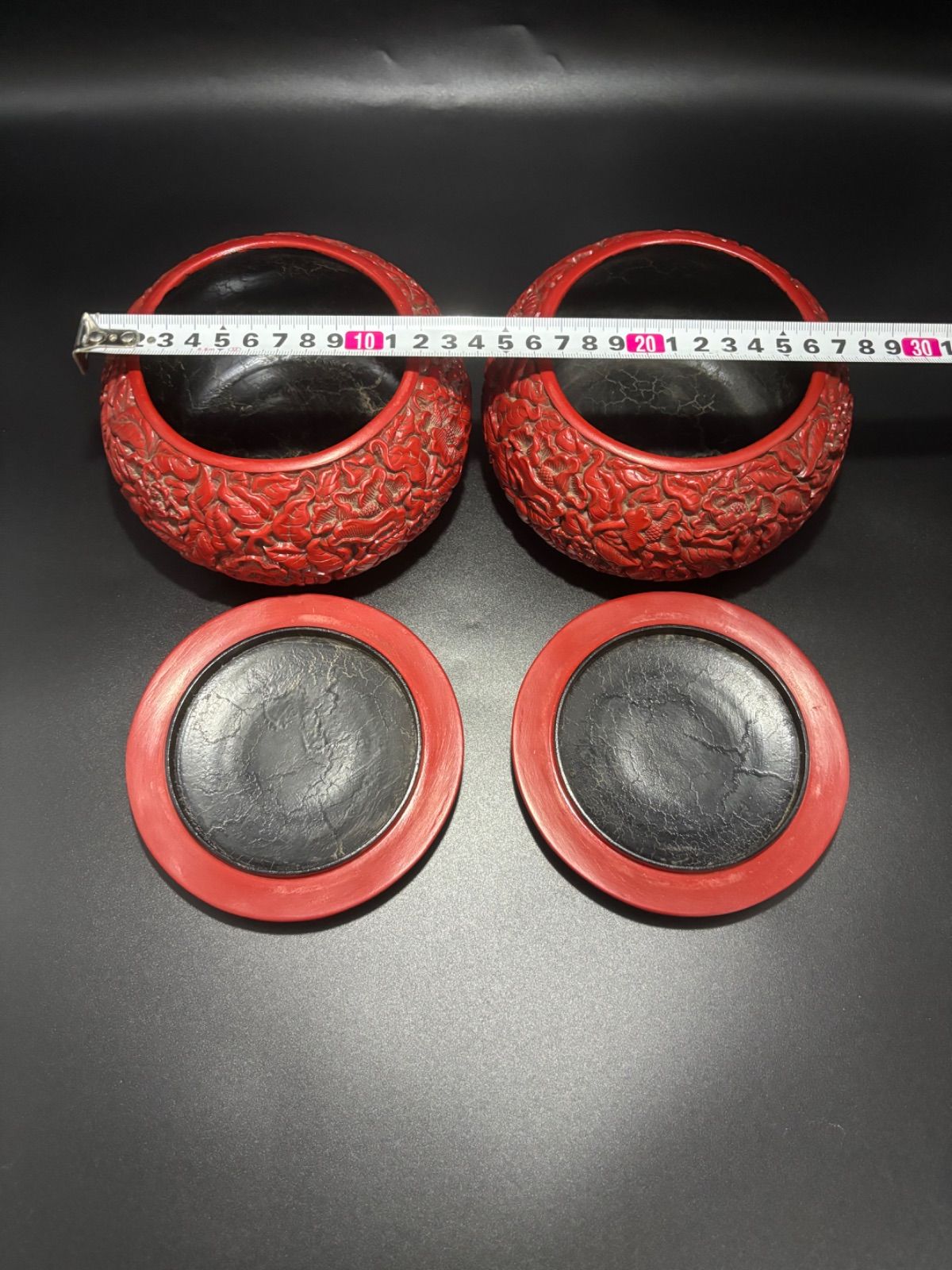 中国美術 香合 ストア 漆器 中国古玩 碁石入れ 漆芸 時代物 茶道具 唐