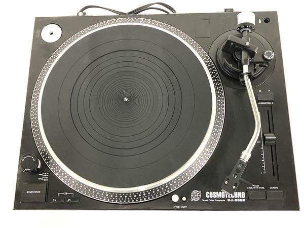 レコードプレーヤー D J-3500 CosmoTechno DJ-3500 ダイレクトドライブ