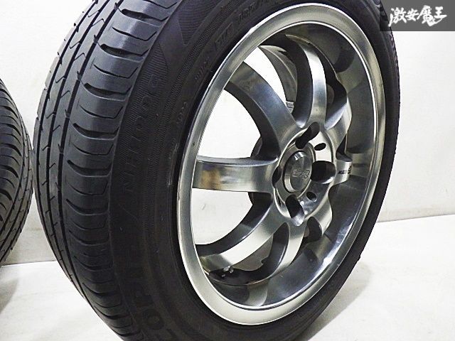 無限 MUGEN 深リム 15インチ 6.5J +50 4穴100 5本セット