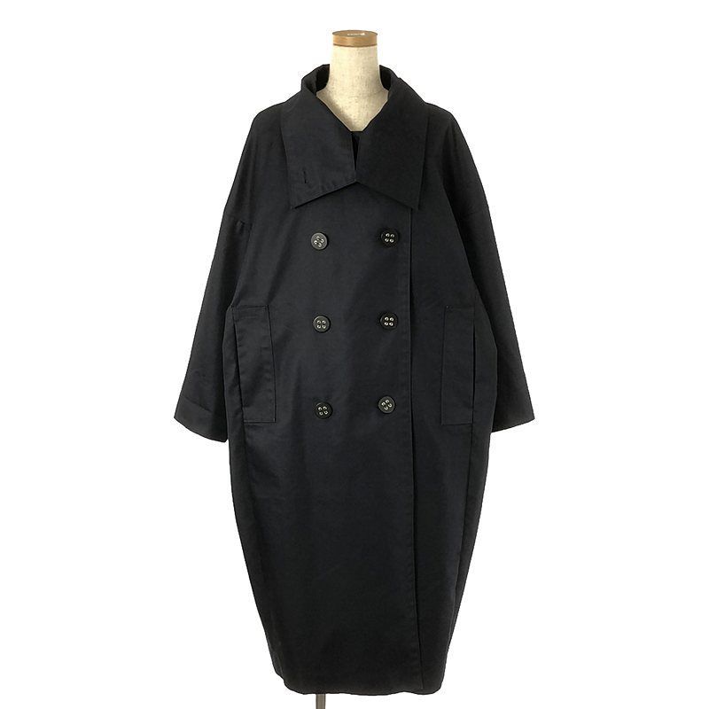 ENFÖLD ネイビー ロングコート 36 ENFOLD ネイビー ロングコート 36