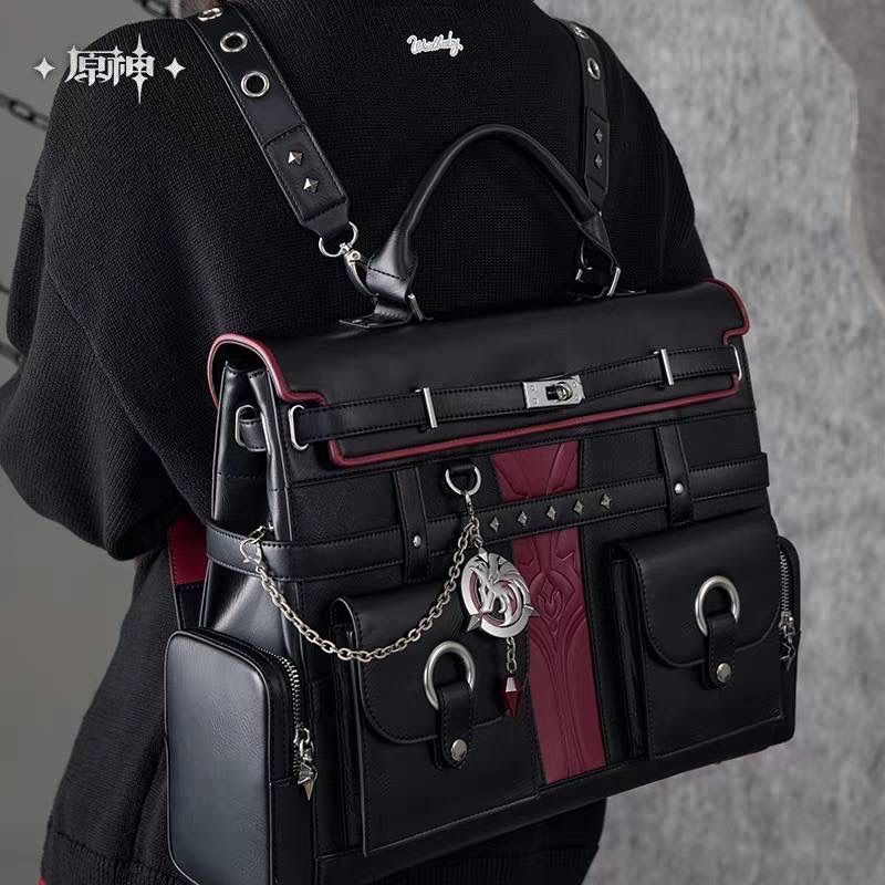 リオセスリ 原神 鞄 公式正規品 リュック リュック アクキー 特典 原神