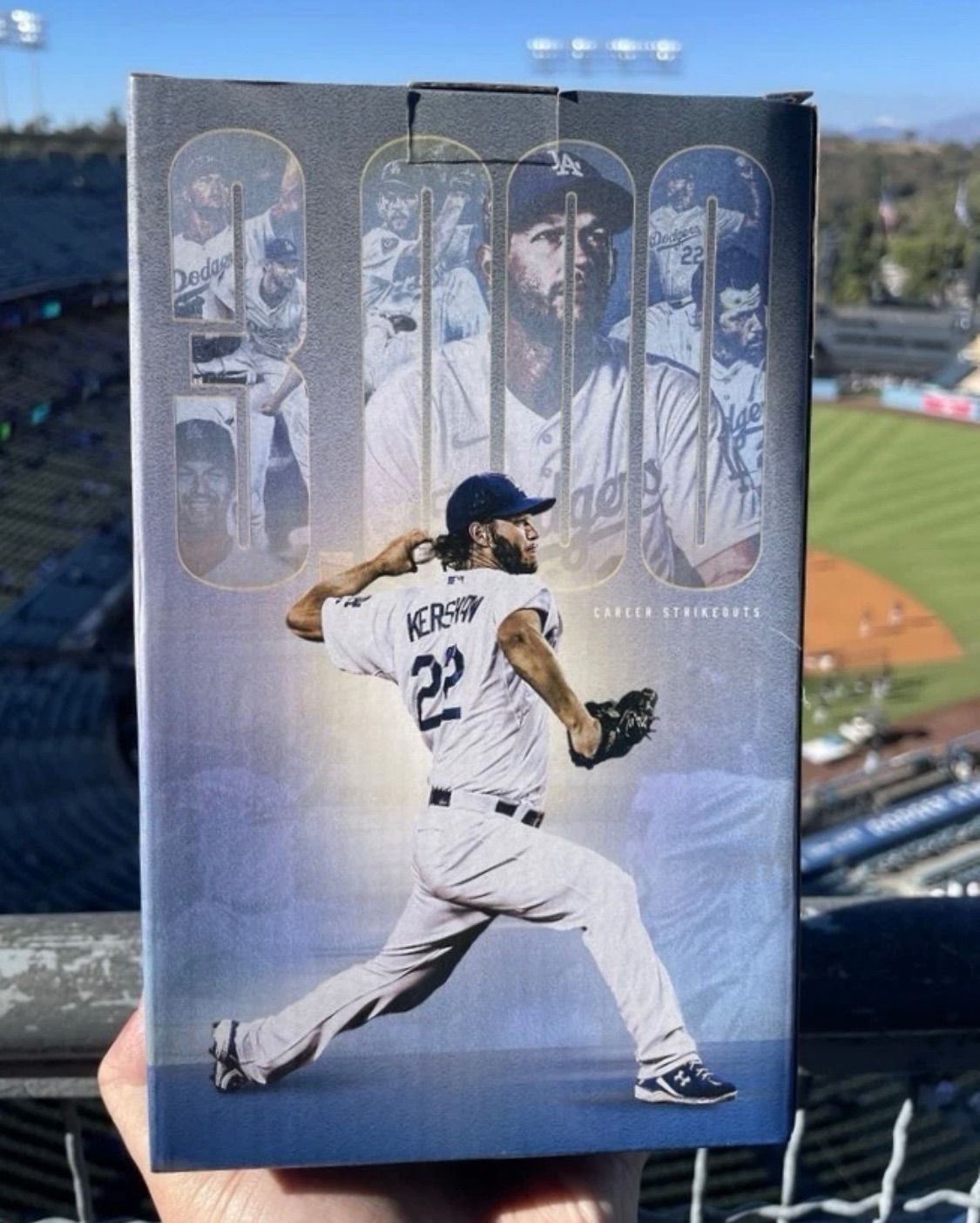 クレイトン・カーショウ ボブルヘッド 3000奪三振ドジャーズ限定非売品