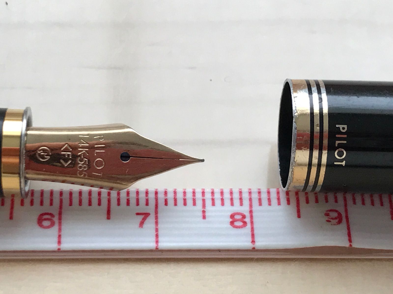 PILOT パイロットE-300 万年筆 14金② 70s パイロット エリート PILOT Elite （細字） 14K 02530＊ | 川口