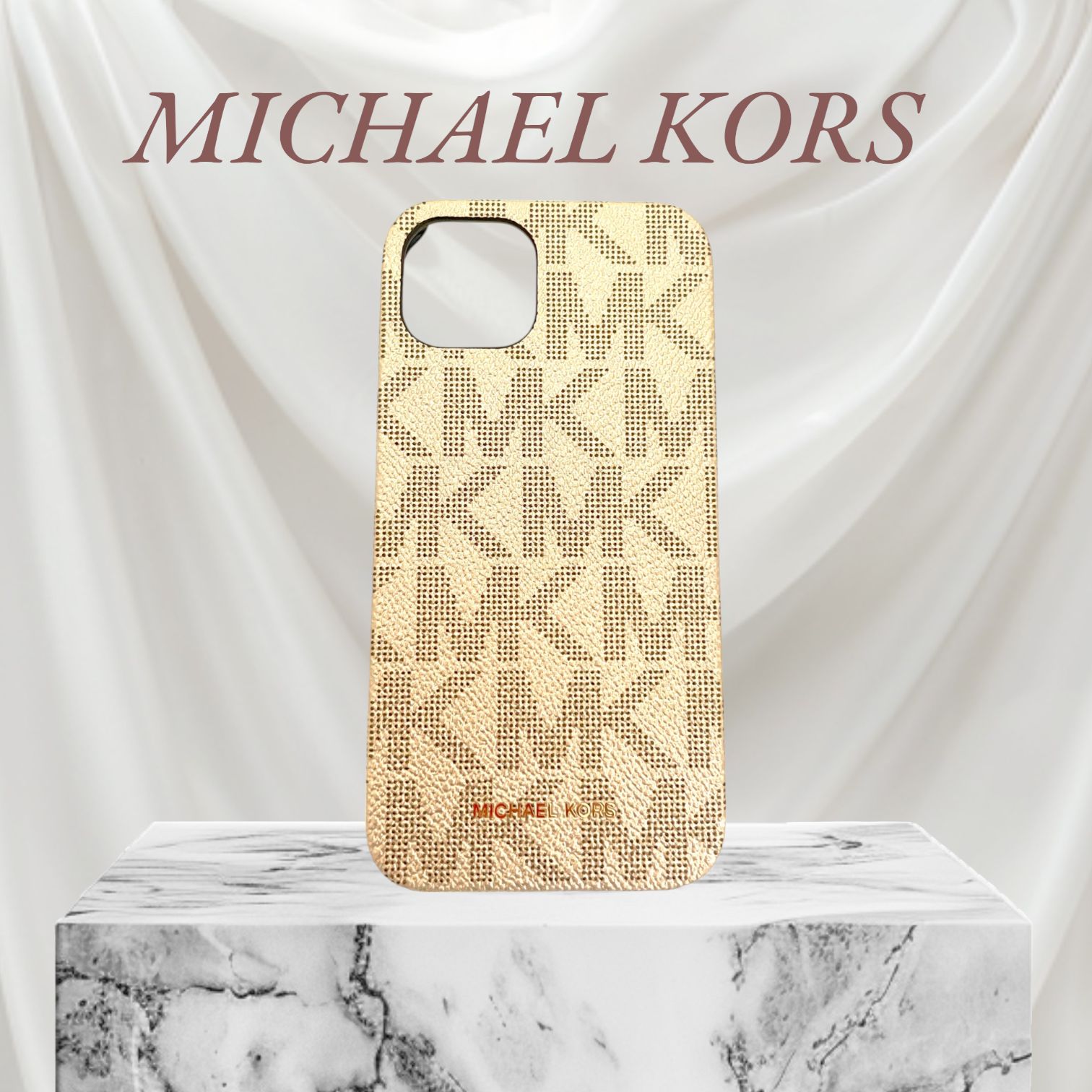 MICHAEL KORS マイケルコース iPhone13 対応ケース ローズ MICHAEL