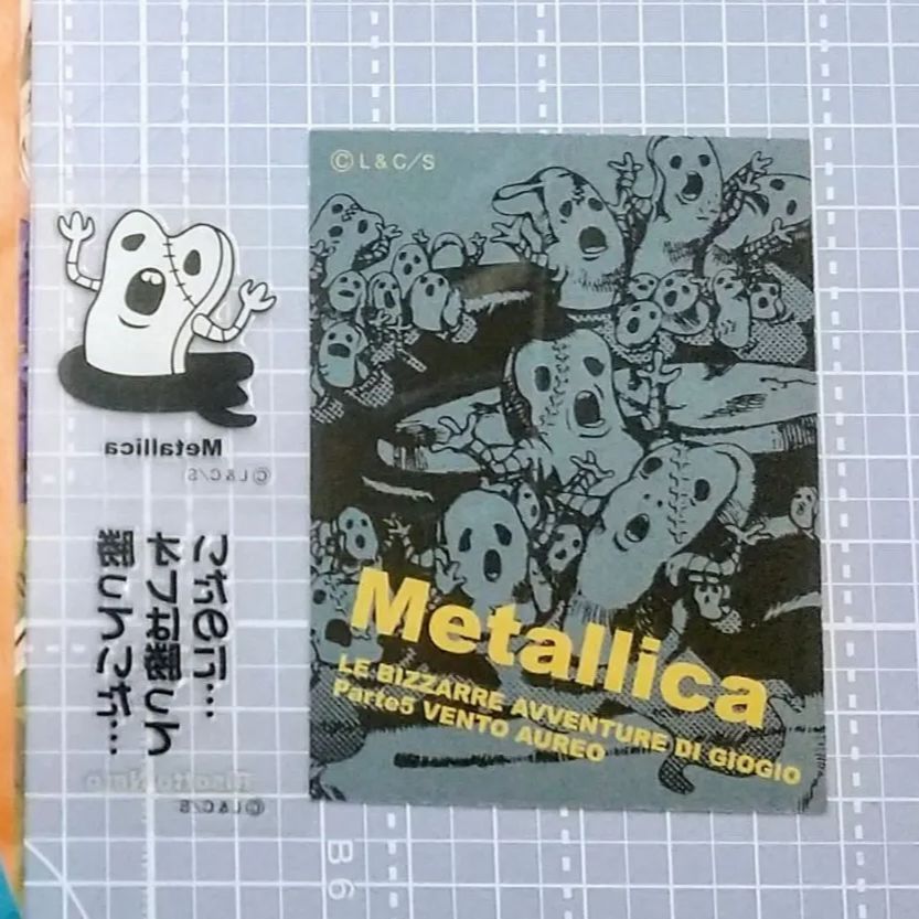 ジョジョの奇妙な冒険 リアルペイントシート リゾット・ネエロ