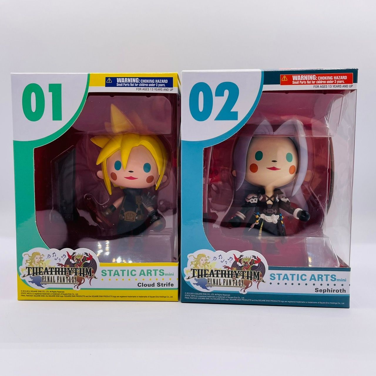 スタティックアーツ クラウド、セフィロスセット 箱無し スタティック