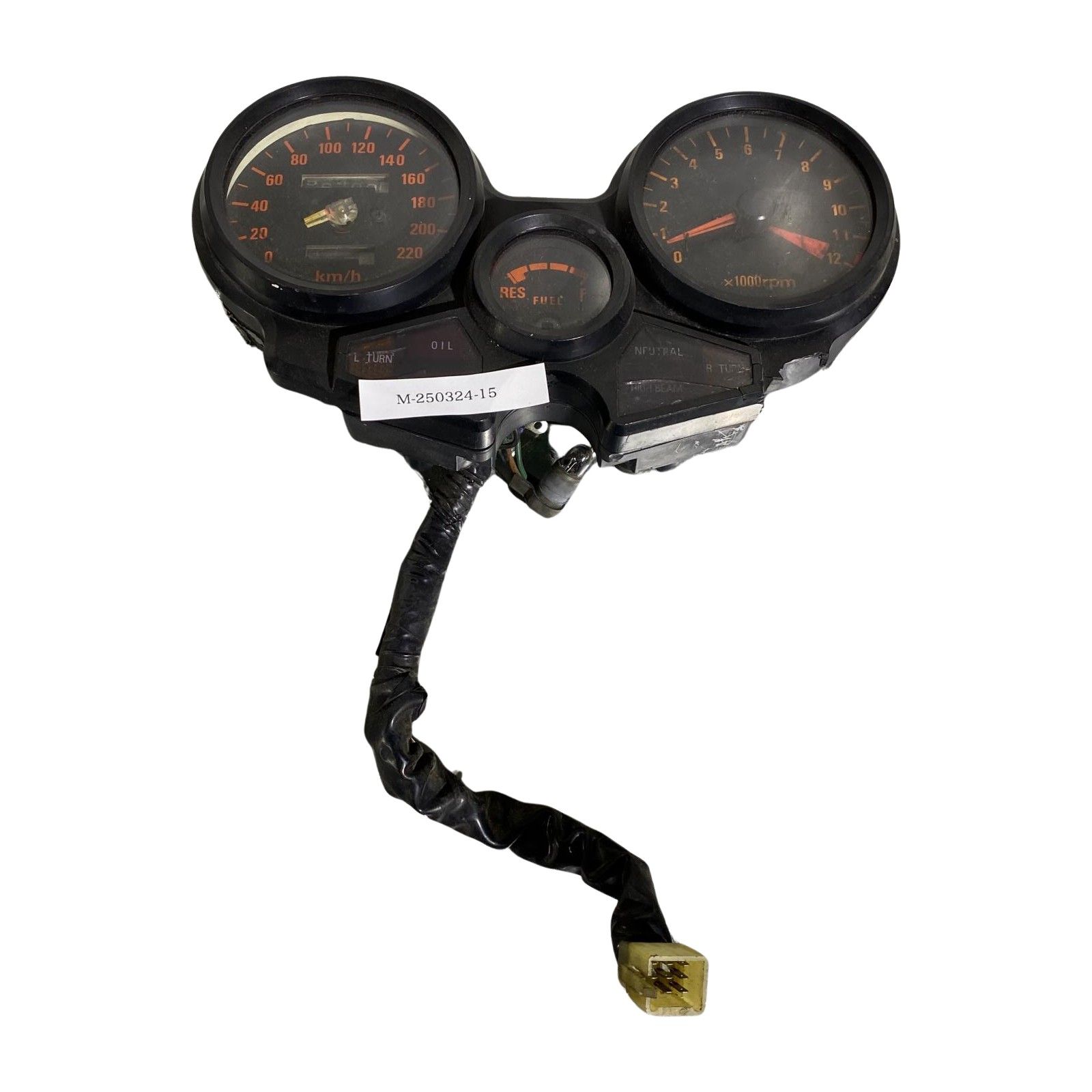 cbx400fホワイトメーターacp滅多に出ないと思います。当時物！ cbx400f