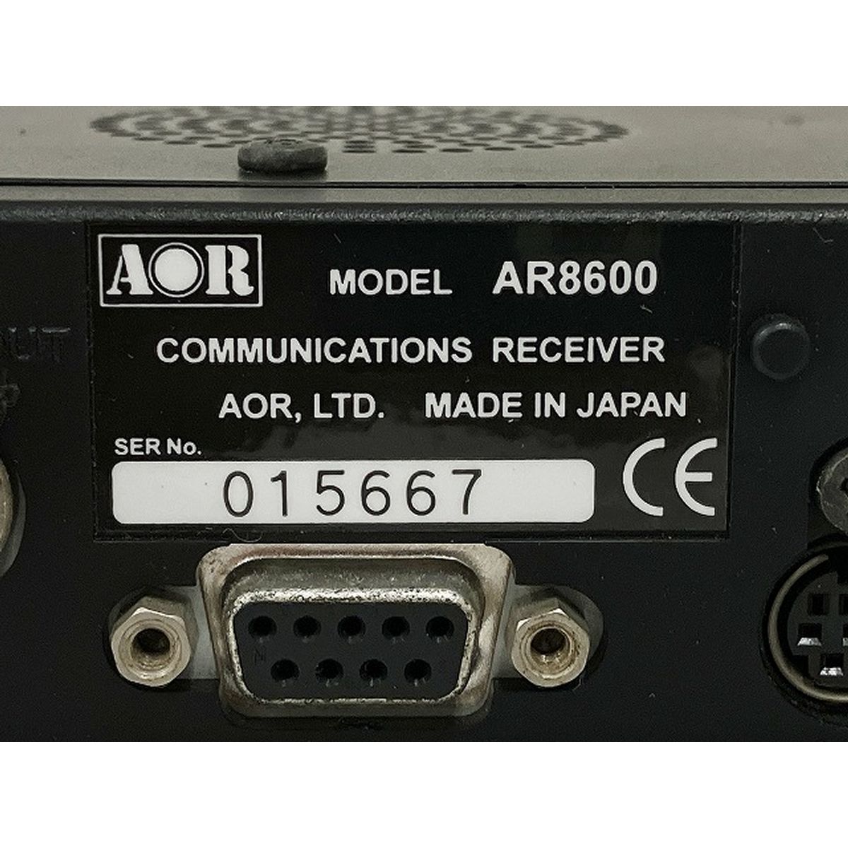 AOR AR8600 Mark2 デスクトップレシーバー 広帯域 受信機 エーオー