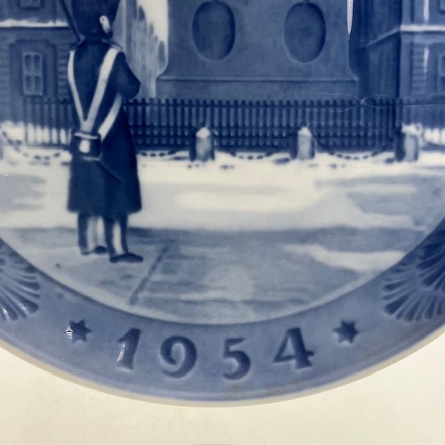 ロイヤルコペンハーゲン イヤープレート 1954年 「Amalienborg Place