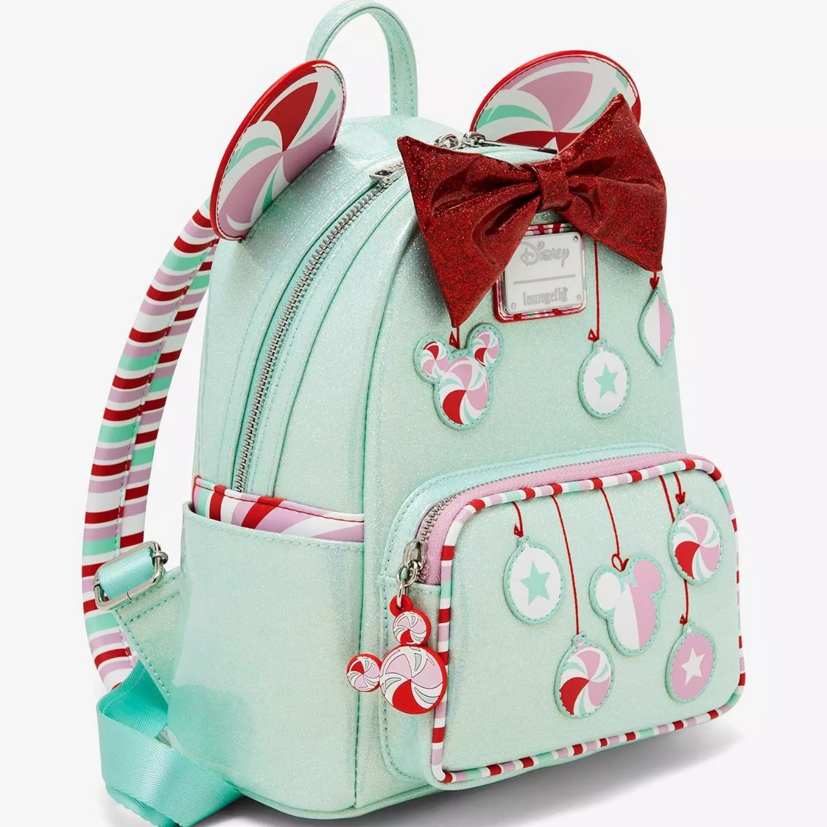 ディズニー ラウンジフライ loungefly リュック クリスマス ディズニー
