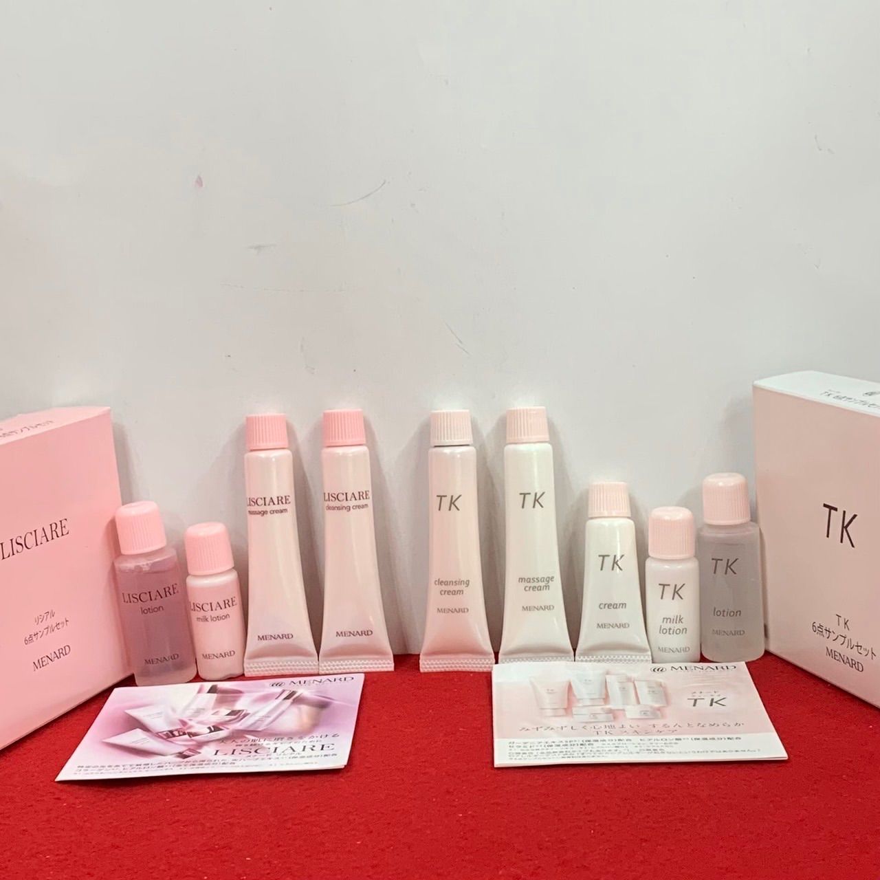 リシアルクレンジング・ウォッシング・ローション・ミルク メナード