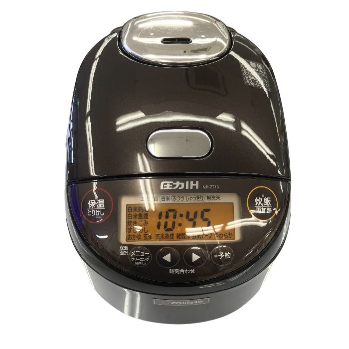 象印 圧力IH炊飯器 NP-ZD10 5.5合炊き 2018年製 象印 圧力IH