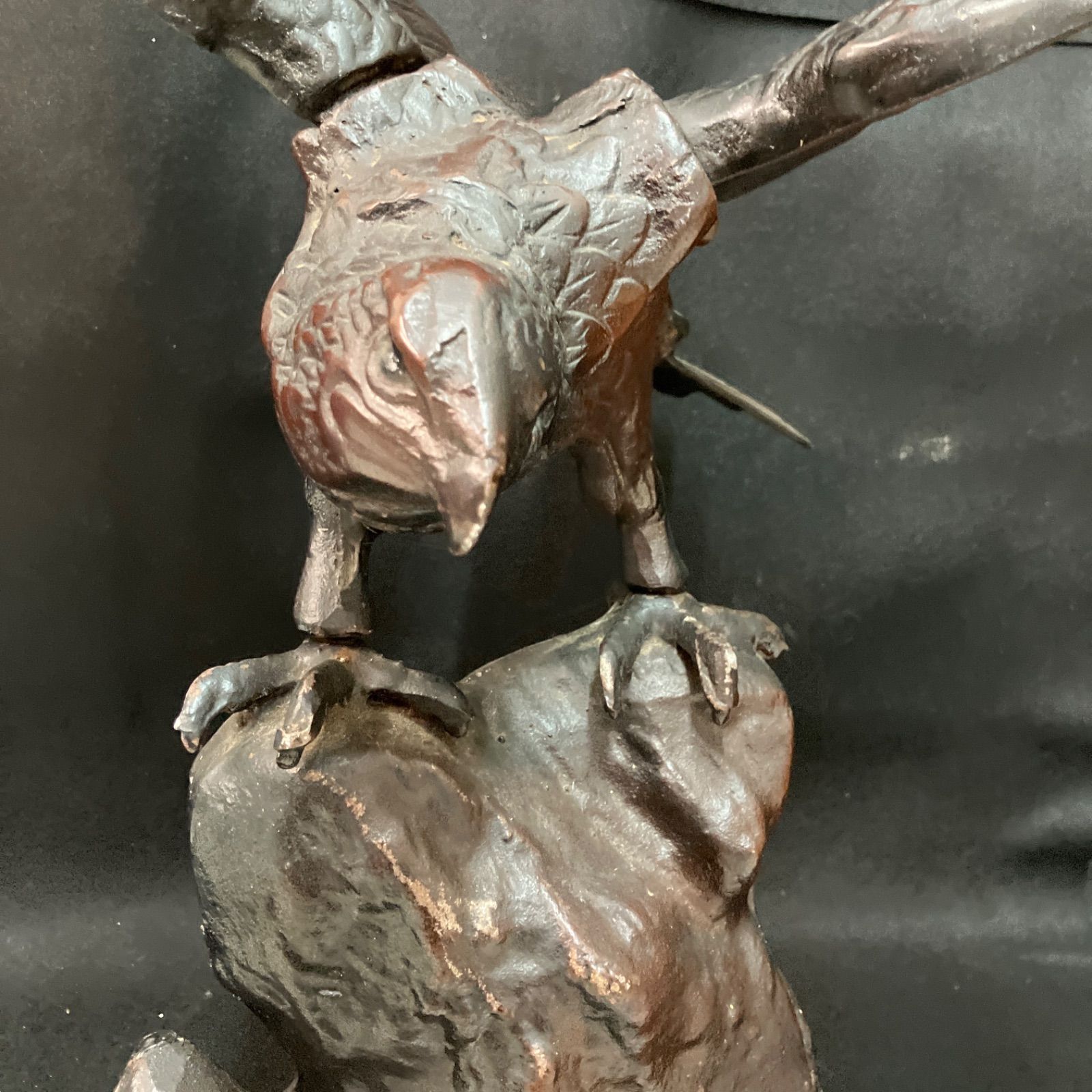 置物 鷹 鷲 金属製 金属工芸品 インテリア 銅 2025年最新】Yahoo