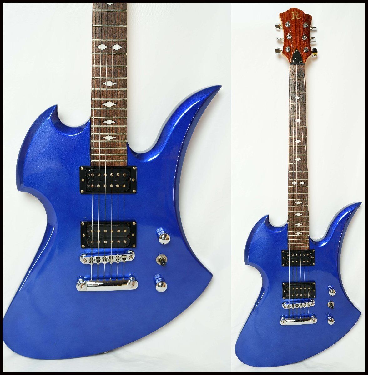 モッキンバード 水色 ☆B.C.Rich☆Mockinbird 360JE メタリックブルー