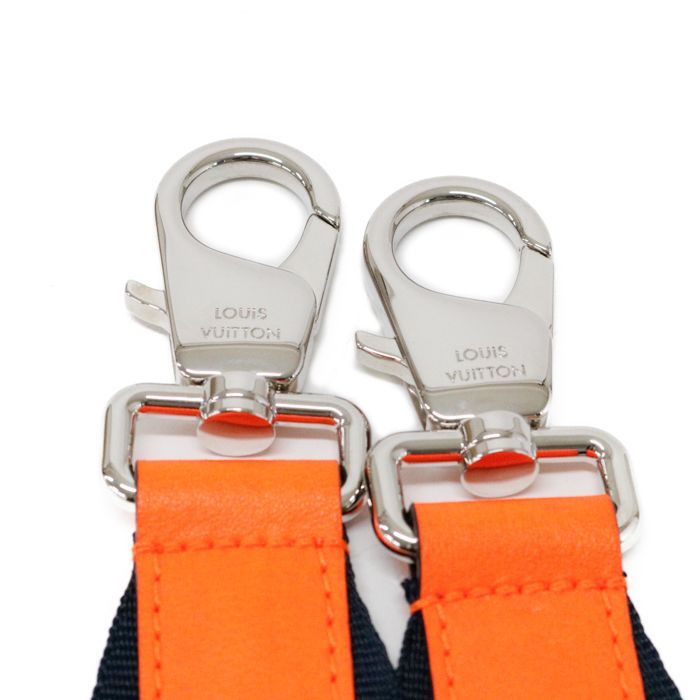 LOUIS VUITTON ストラップ オレンジ/ブラック LOUIS VUITTON（ルイ