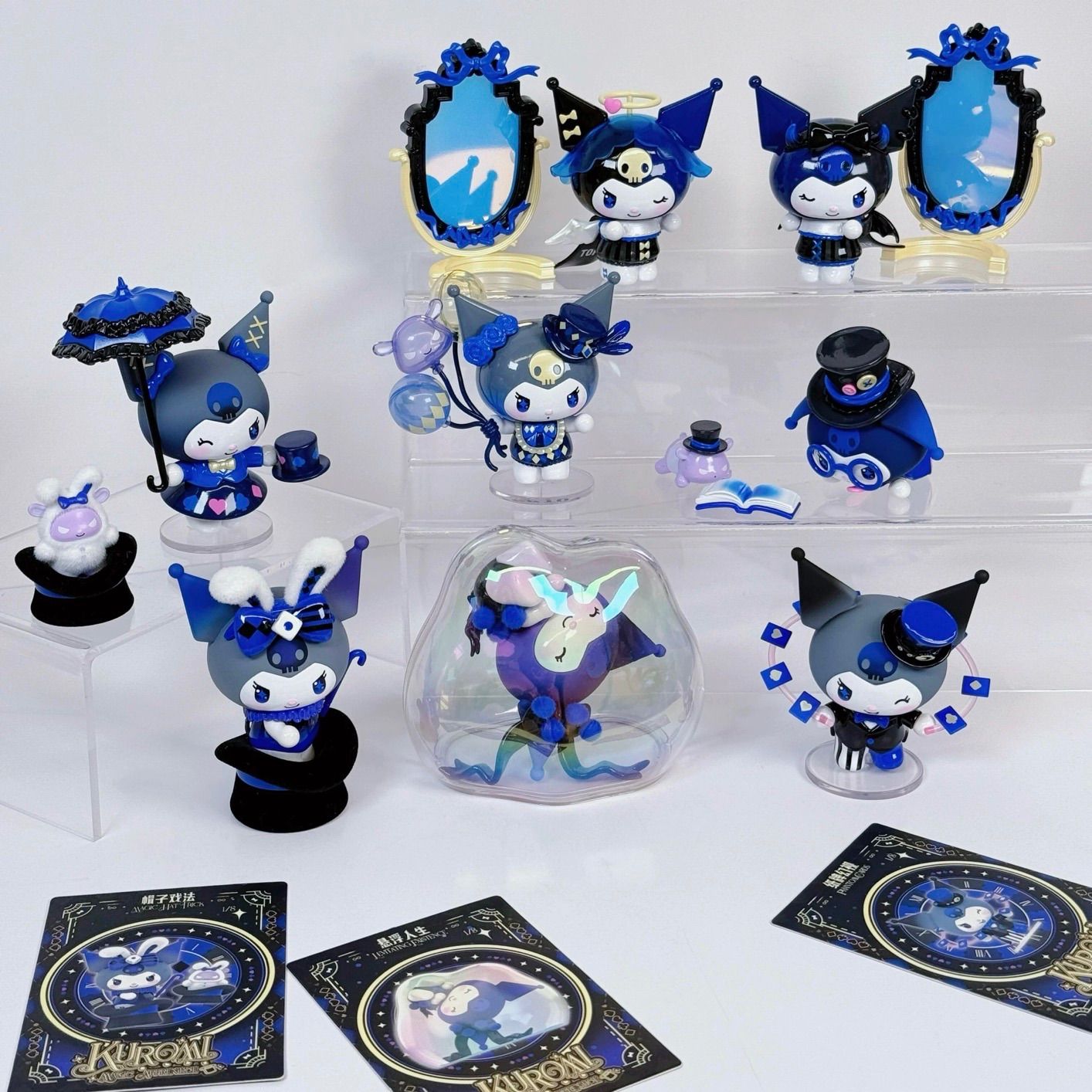 大幅値下げ！サンリオ海外フィギアクロミ6個バグ2対クロミ飾り棚付き