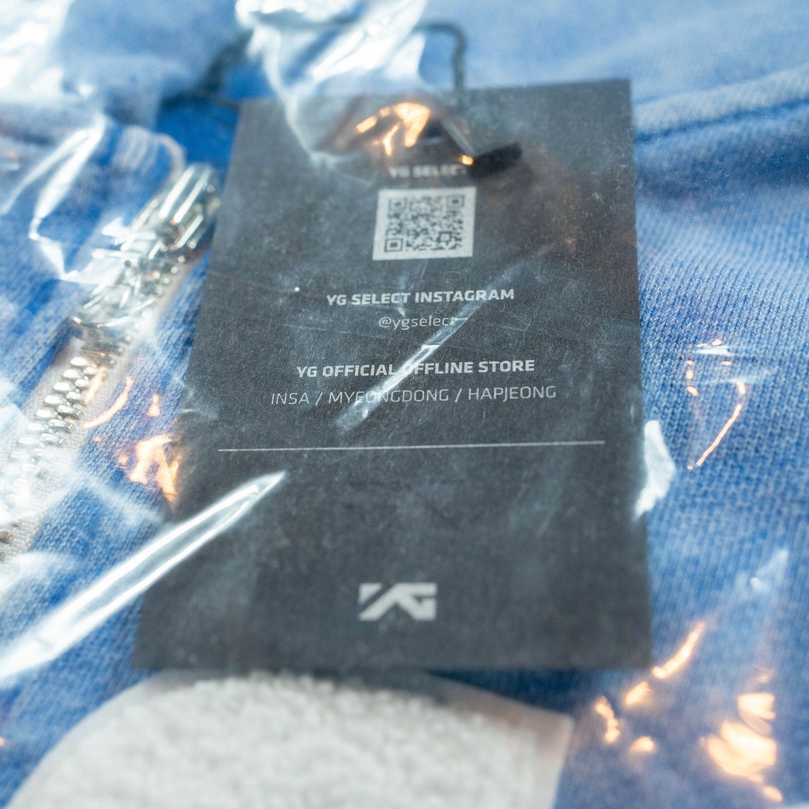 BABYMONSTER ベビモン Hello ソウルコン フーディー ブルー M