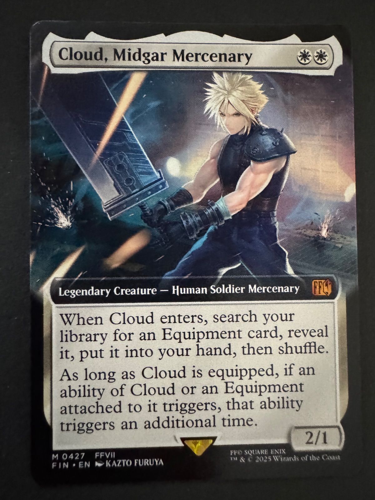 MTG ミッドガルの傭兵、クラウド 拡張 Foil 英語版 Bundle MTG FF