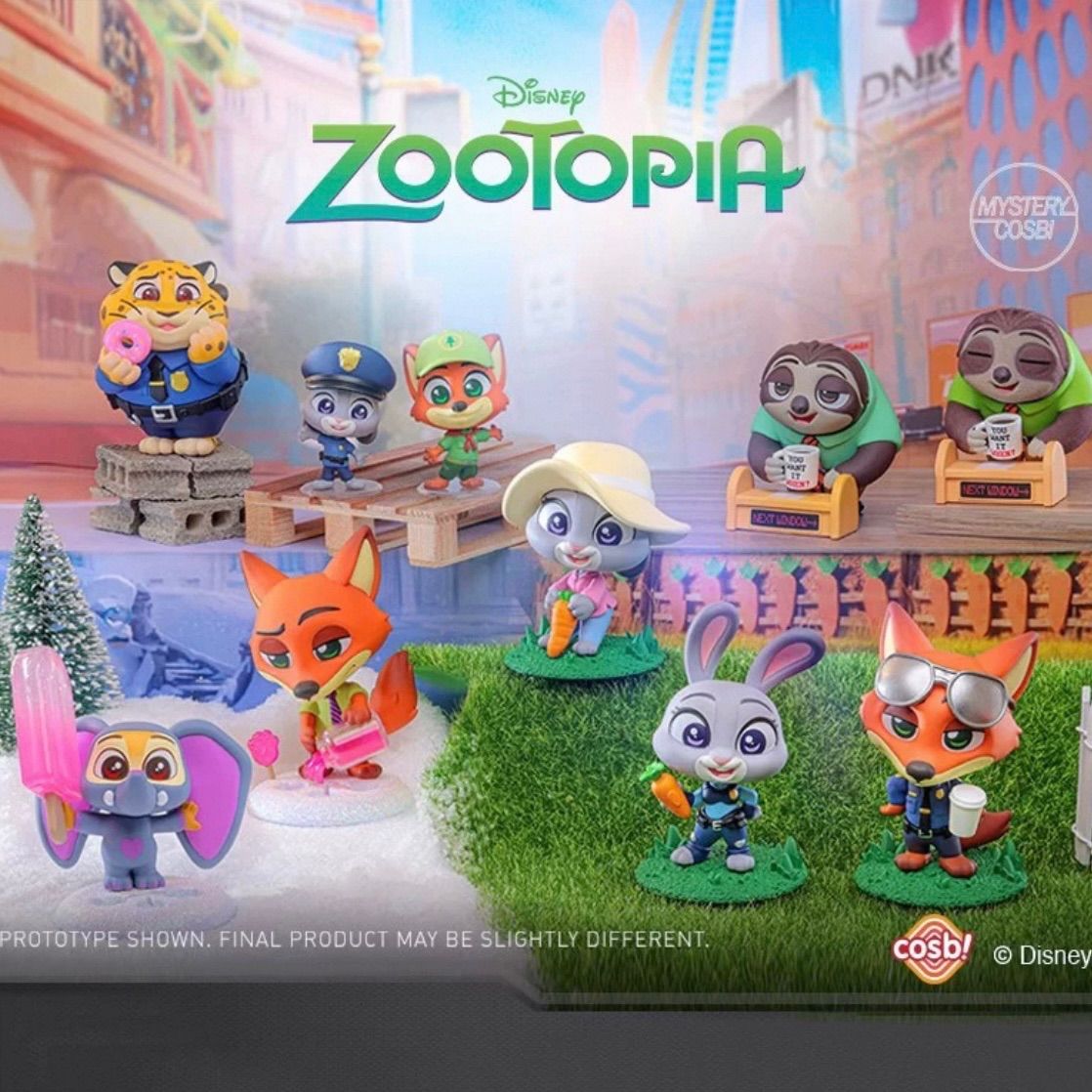上海ディズニー 限定 購入品 ズートピア ランダム フィギュア 上海