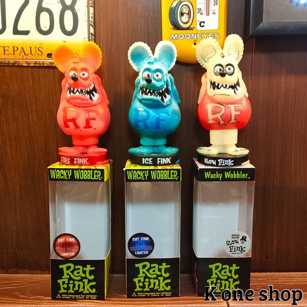 7体セット【ラットフィンク ボビングヘッド 】FUNKO WACKY WOBBLER