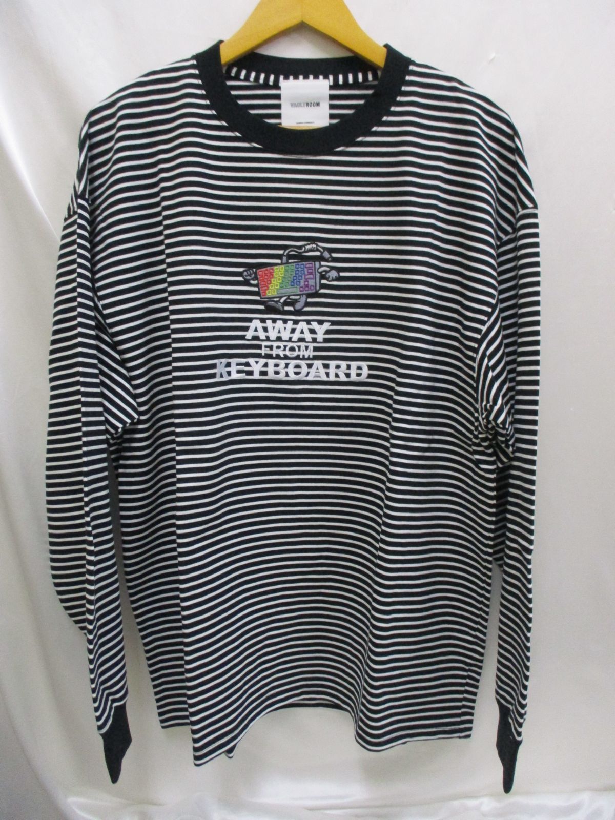 vaultroom RYU COS BIG L/S TEE / BLK 長袖 vaultroom RYU COS BIG L/S