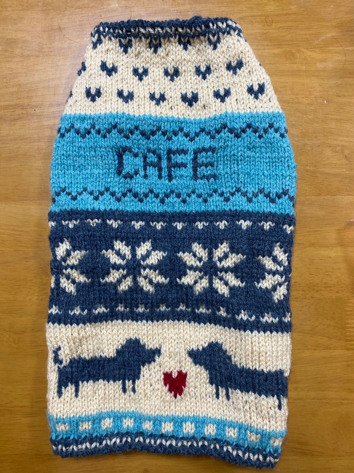 よっちんさん専用】犬服 犬用 手編み 「ビック❤カウチン」 犬服 犬の