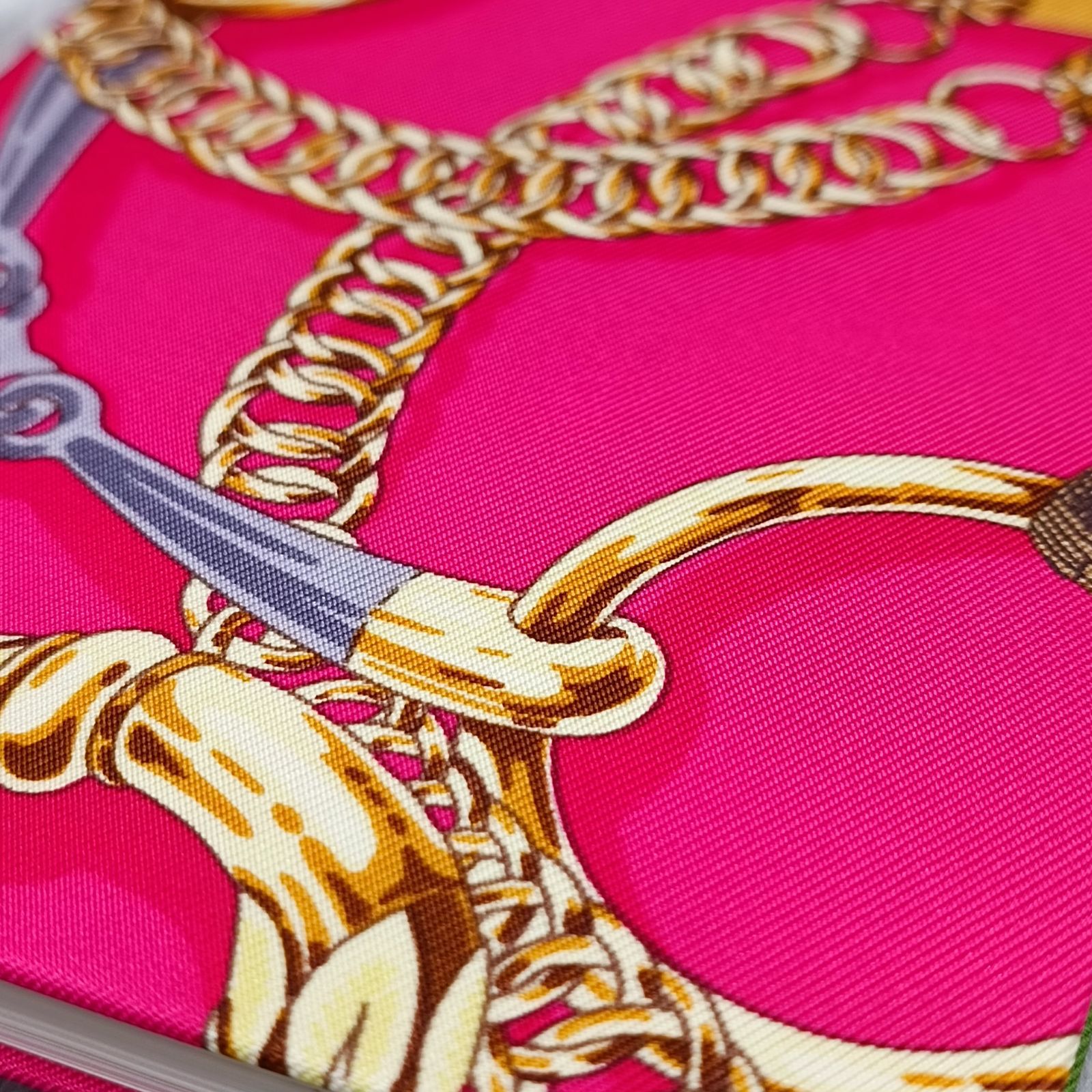 HERMES 》 ☆未使用☆ エルメス ノート カヴァルカドゥール シルク