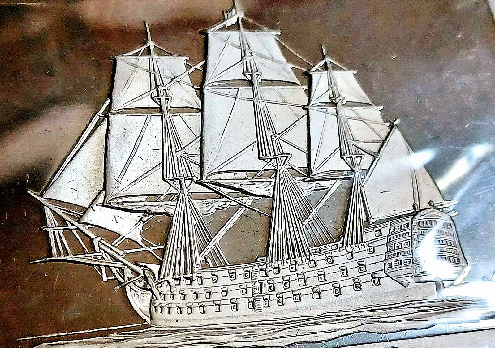 フランクリンミント社銀メダル 約67g レンブラントの『サスキアの肖像