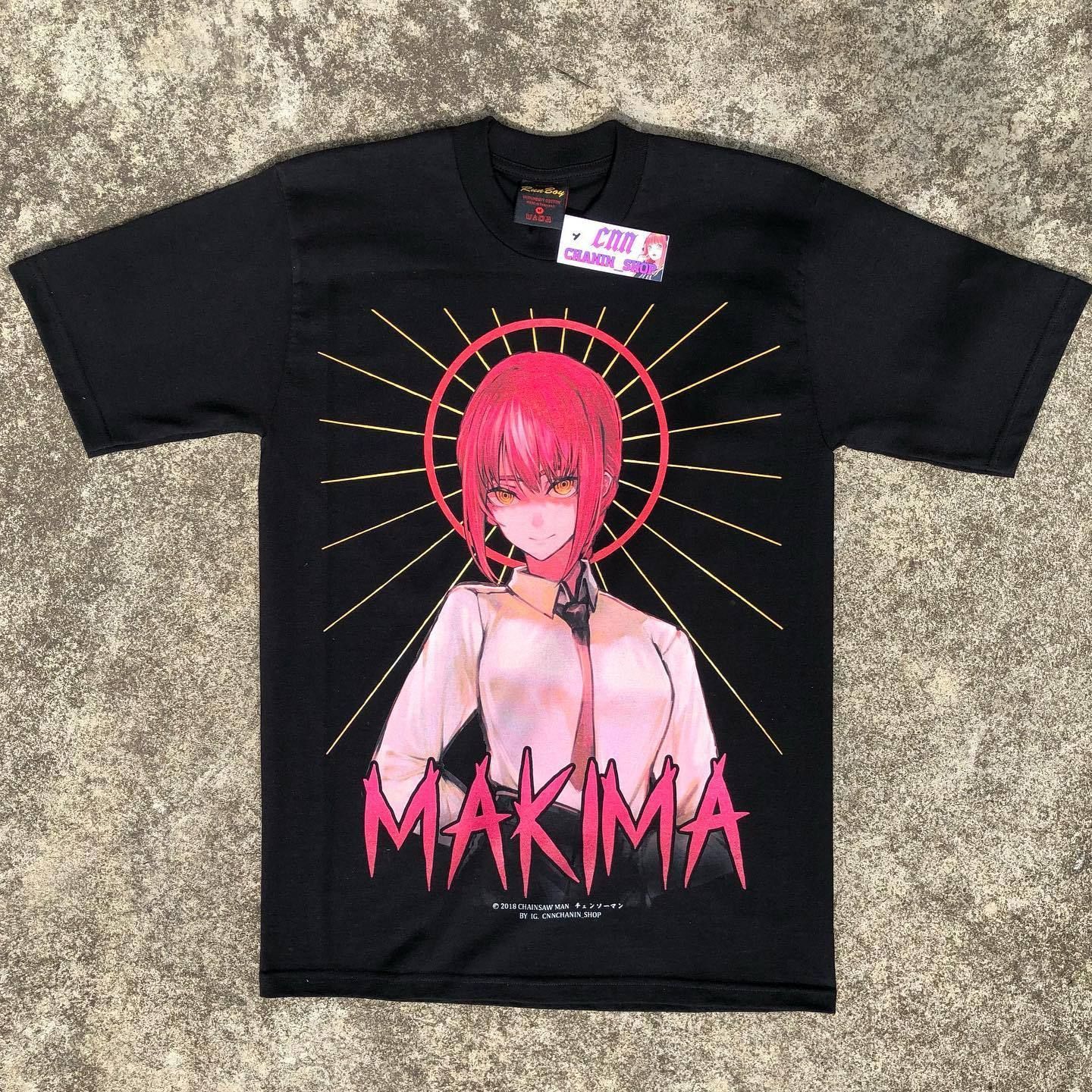 希少 チェンソーマン マキマ アニメ Tシャツ 本物 レゼ ヴィンテージ 1