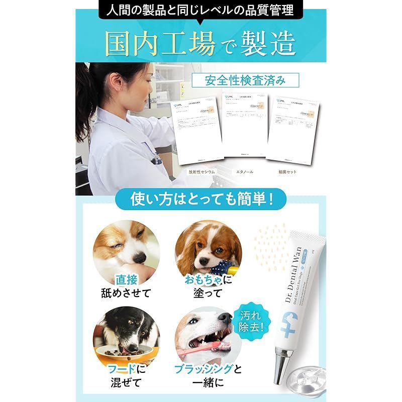 Dr. Dental Wan デンタルケア 3本セット 30g ② ドクターデンタルワン