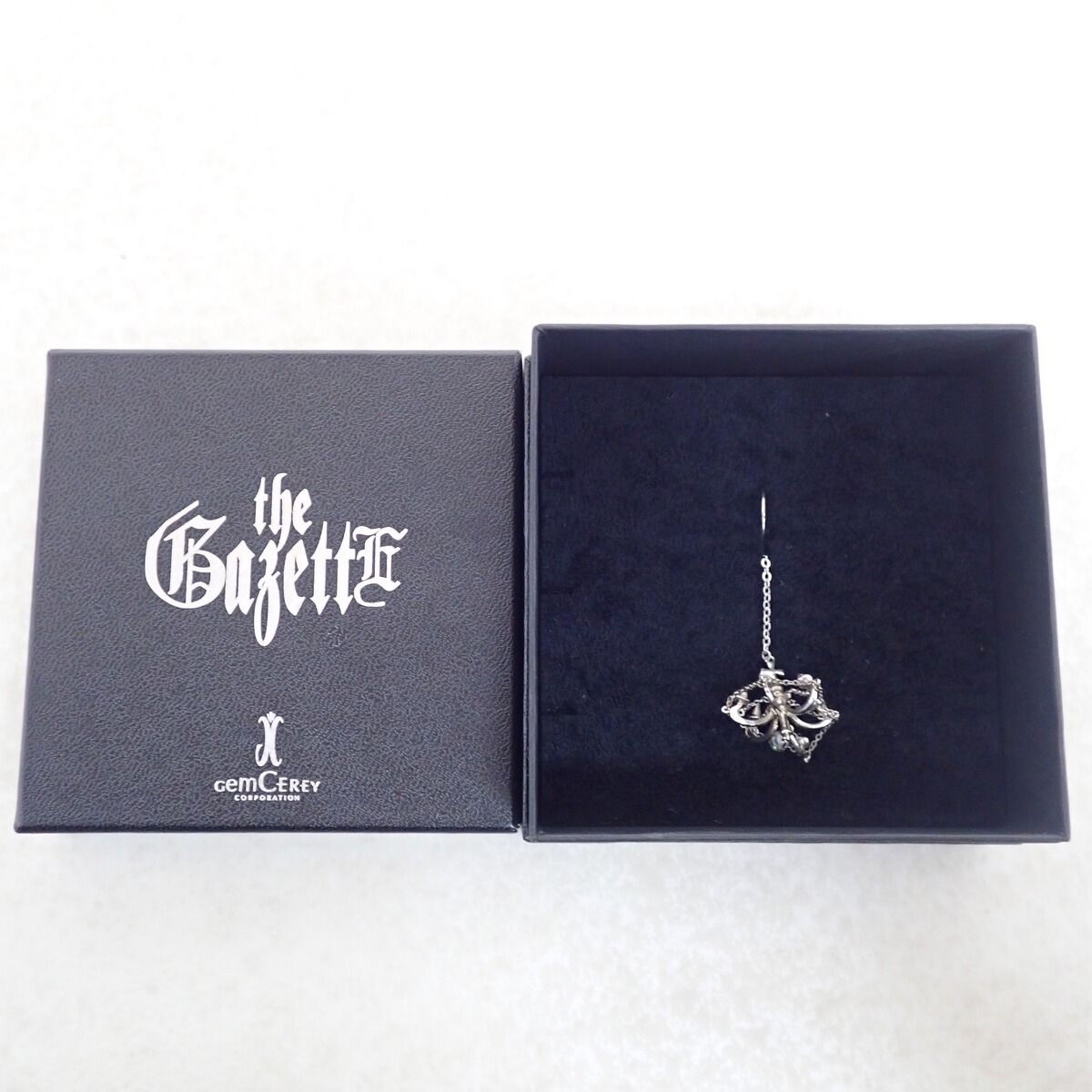 the GazettE シャンデリア型シルバーピアス(片耳)