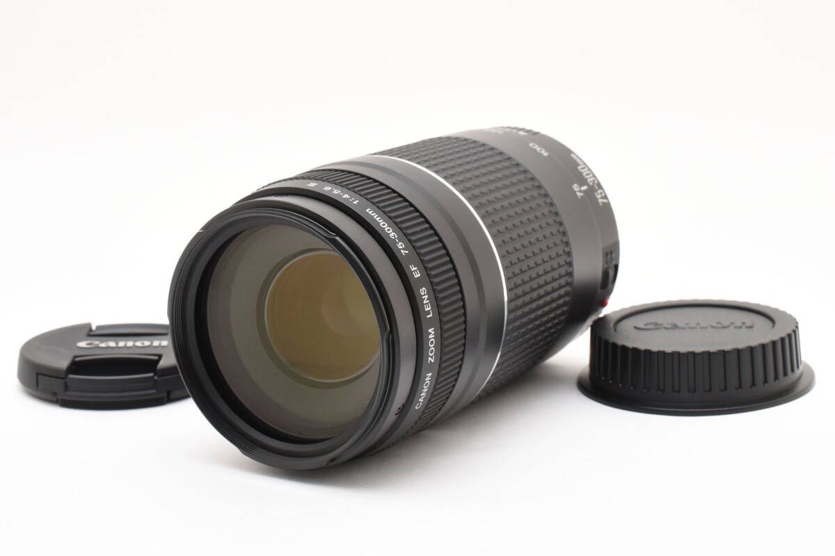 ☆極上品☆キヤノン CANON EF 75-300mm F4-5.6 割引 III ☆ T5＃4019