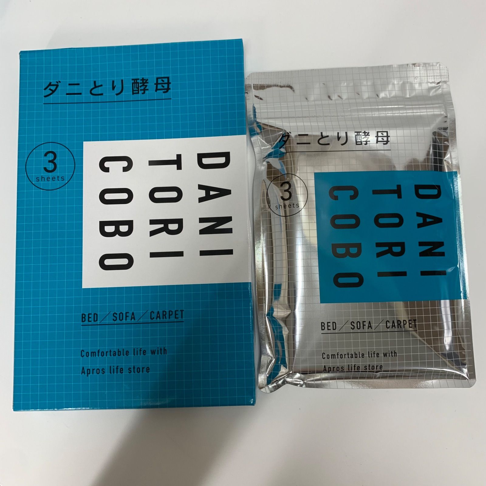 ダニとり酵母 アプロス 3枚入り ダニ取り酵母3枚入り×2箱