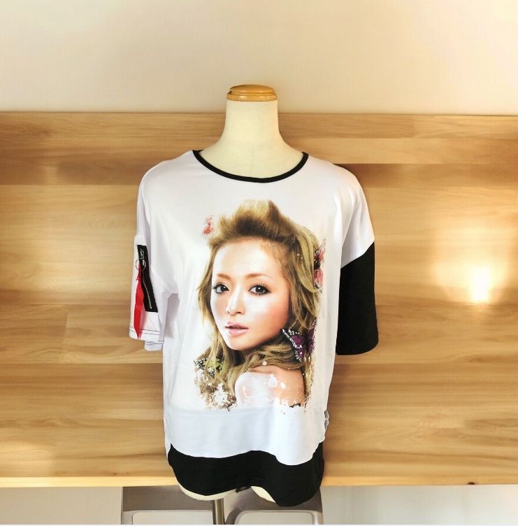 浜崎あゆみ ノースリーブシャツ Lサイズ 浜崎あゆみ ノースリーブ