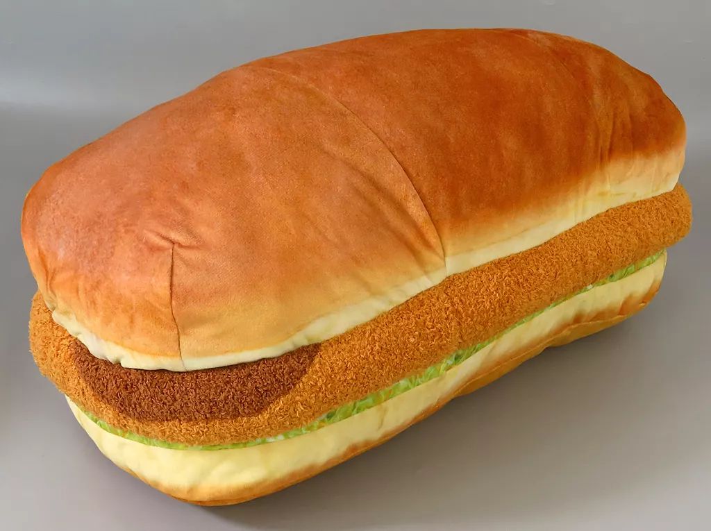 中古】クッション・本体 カツパン クッション 「一番くじ 珈琲所