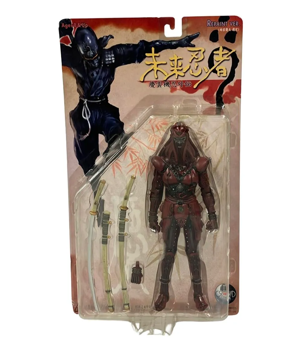 慶雲機忍外伝 未来忍者 白怒火 フィギュア＋DVD未開封品 新発売】