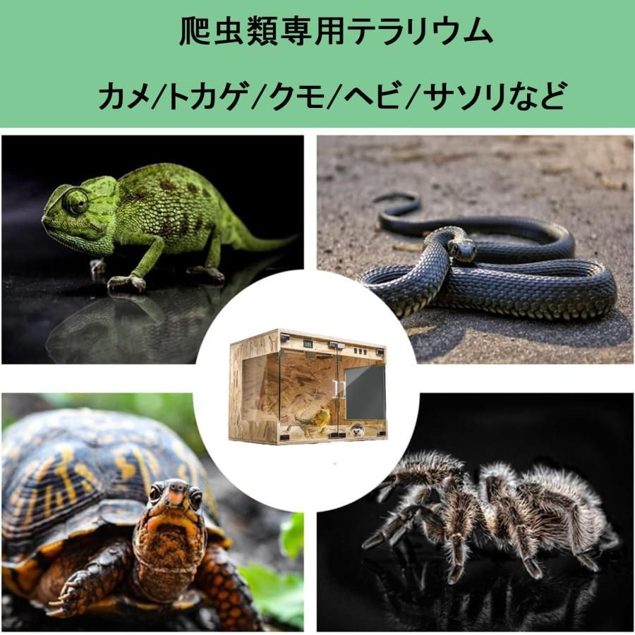 重ねられる】爬虫類 小動物 飼育ケージ 450×400×300 爬虫類・両生類用