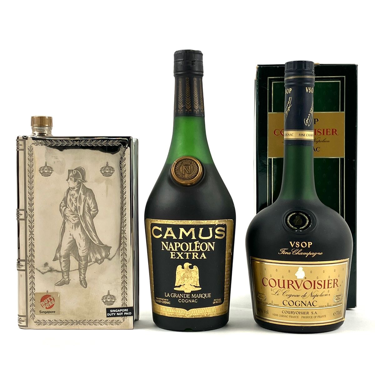 3本 カミュ マーテル コニャック 700ml ブランデー セット 【古酒