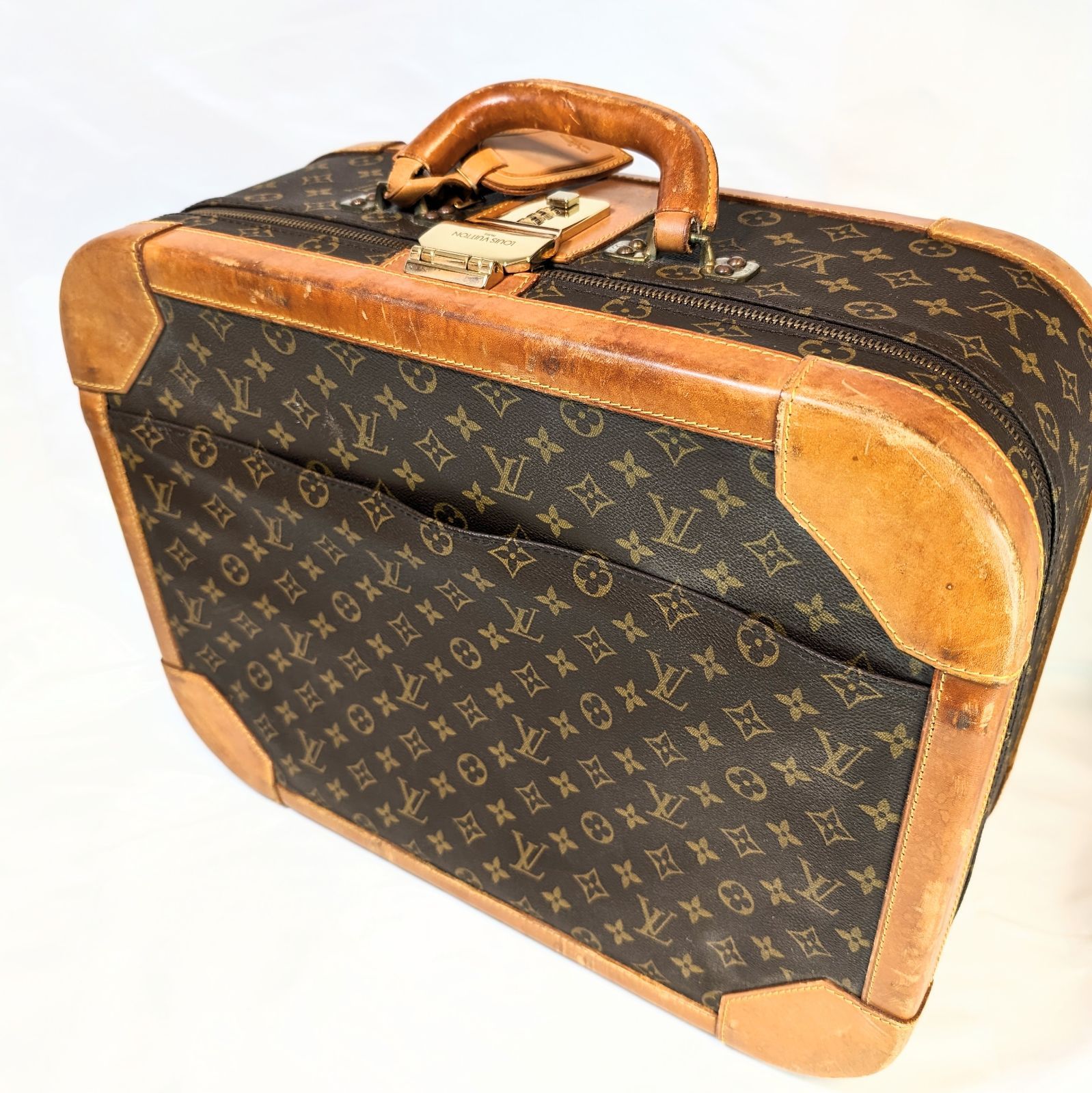 844 ルイヴィトン モノグラム ストラトス60 スーツケース キャリー