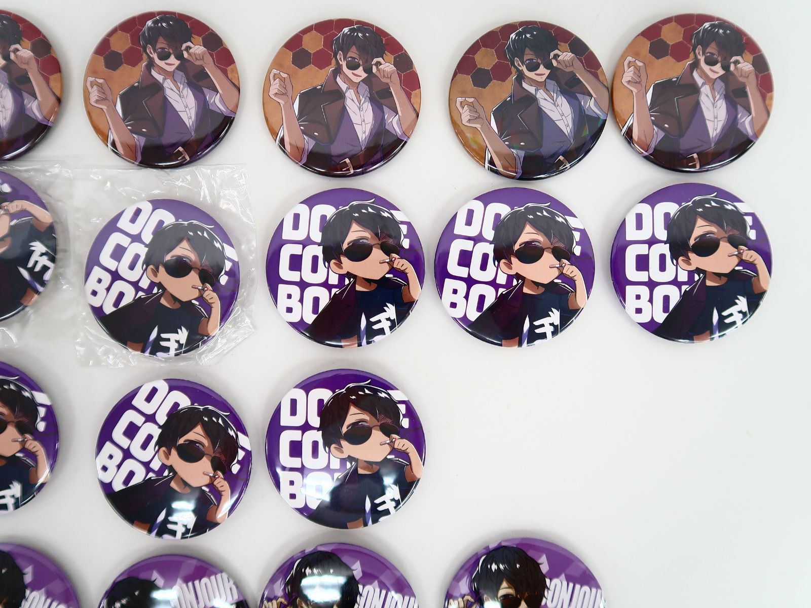 ドズル社 ぼんじゅうる缶バッジ30個セット ドズル社 ぼんじゅうる缶