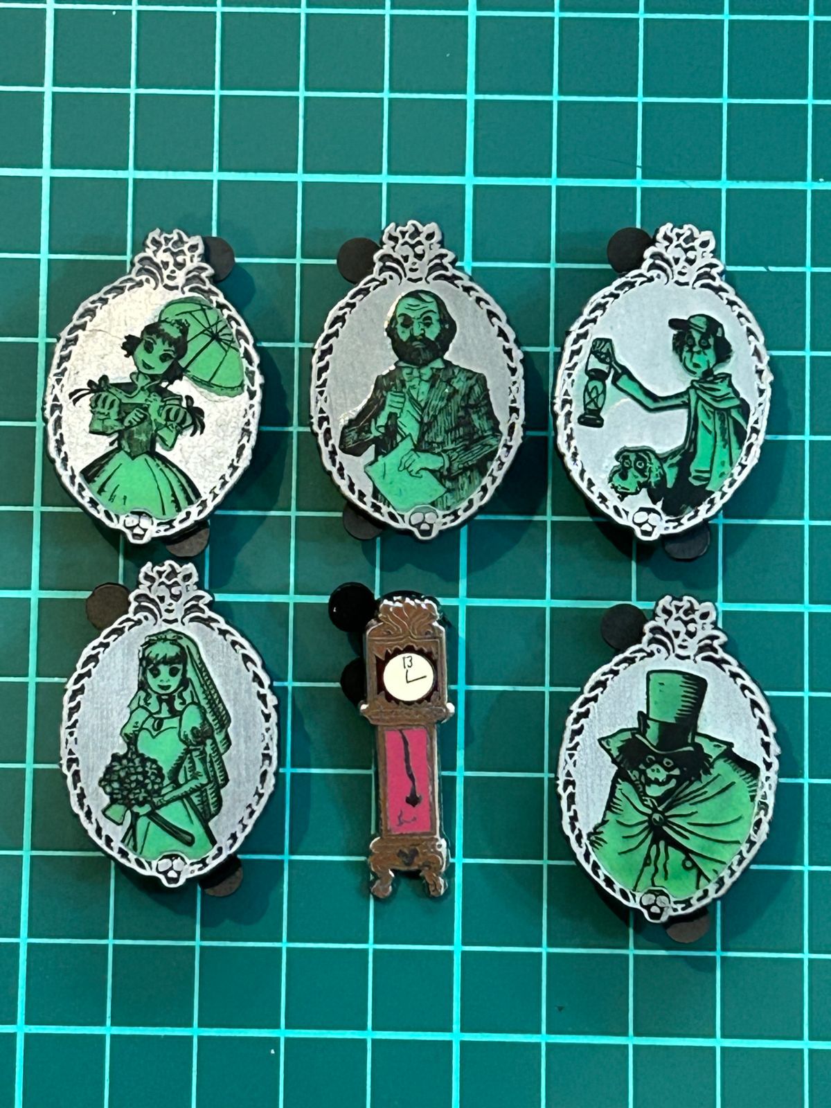 ホーンテッドマンション ピンバッジ ピントレ 本物 6点 まとめセット