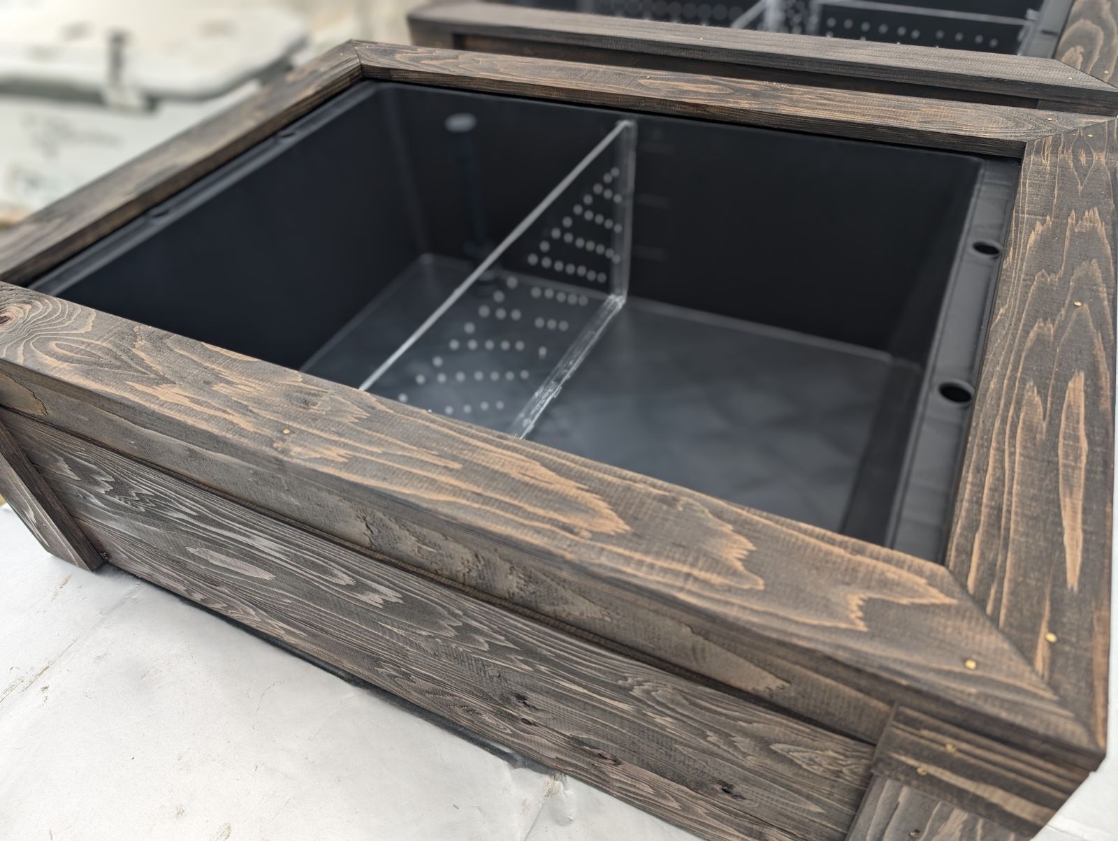 40㍑タイプ ビオトープ メダカ・金魚 他 飼育セット トロ舟カバー トロ