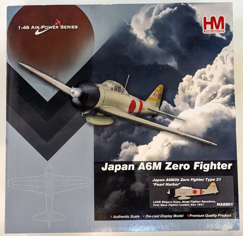 ホビーマスター 零式艦上戦闘機二一型 赤城 板谷 茂少佐機 Amazon