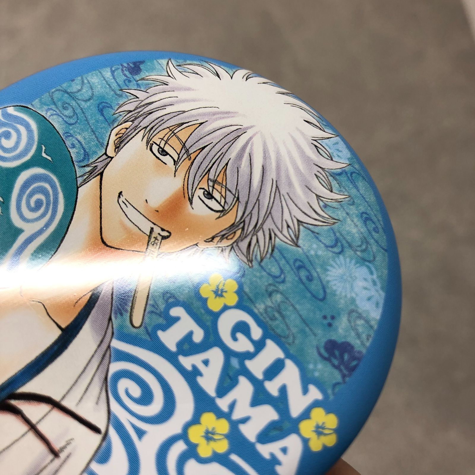 銀魂 ナンジャタウン 缶バッジ 祝 テレビアニメ再開 坂田銀時 銀魂